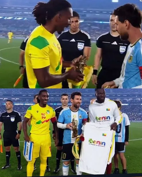 comment le match contre Messi peut profiter au Bénin